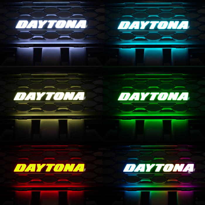 2005-2023 Dodge Charger DAYTONA RGB Flow Series LED Badge Emblem Logo - AutoLEDTech.com