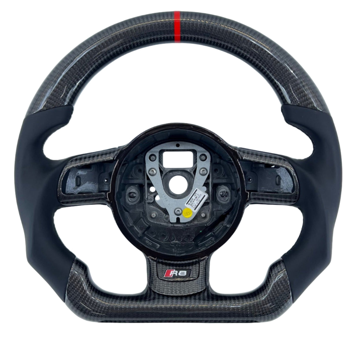 2006-2015 Audi R8/TT Custom Carbon Fiber Steering Wheel - AutoLEDTech.com
