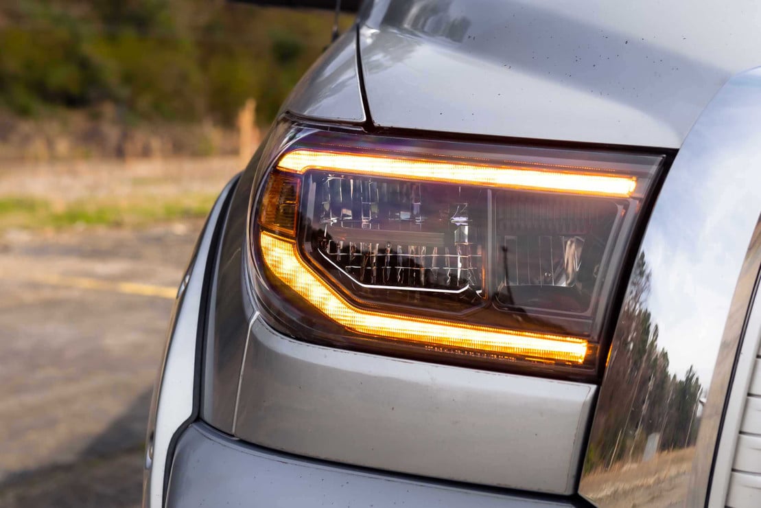 2008-2018 Toyota Sequoia LED DRL Projector Replacement Headlights - AutoLEDTech.com