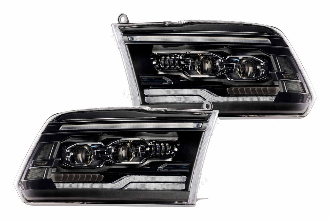 2009-2018 Dodge Ram XB EVO LED DRL Projector Headlights - AutoLEDTech.com