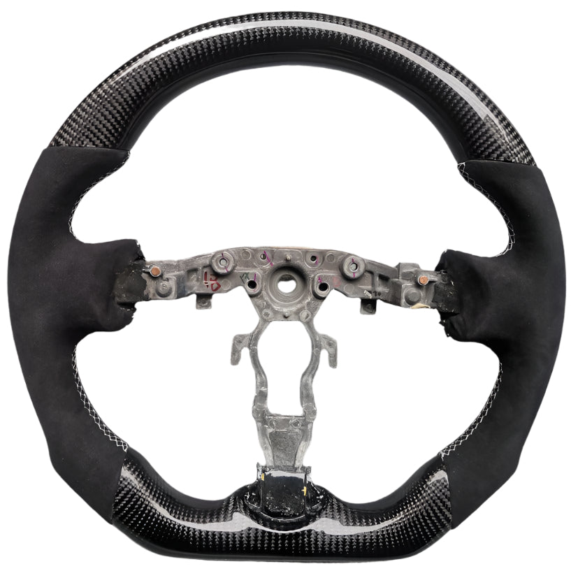 2009-2020 Nissan 370z Custom Carbon Fiber Steering Wheel - AutoLEDTech.com