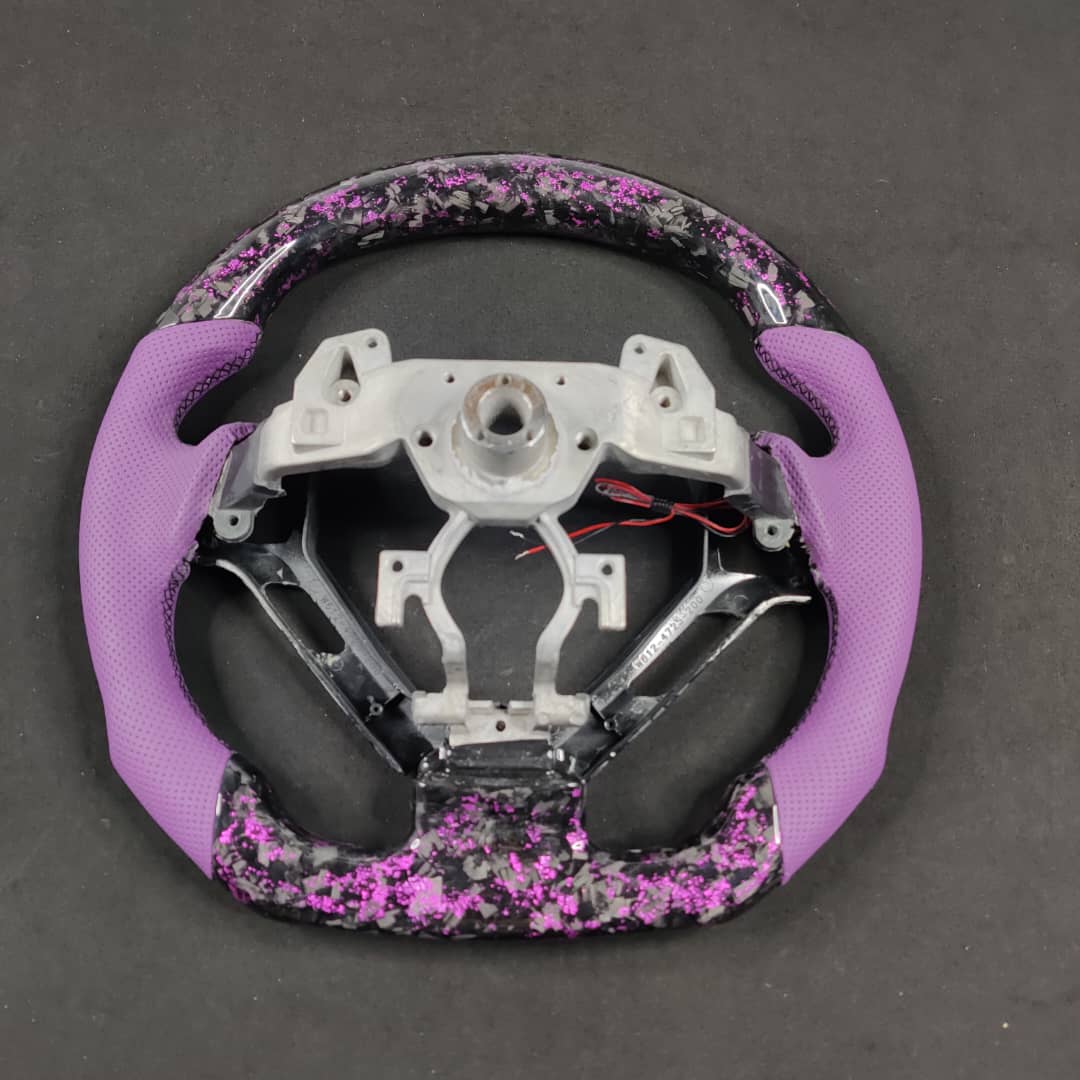 2007-2015 Infiniti G37 G35 Custom Carbon Fiber Steering Wheel - AutoLEDTech.com