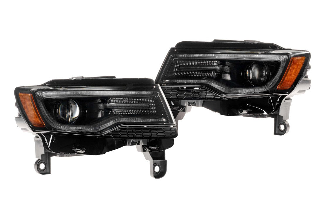 2011-2022 Jeep Grand Cherokee WK2 RGBW Flow Series LED DRL Headlights - AutoLEDTech.com