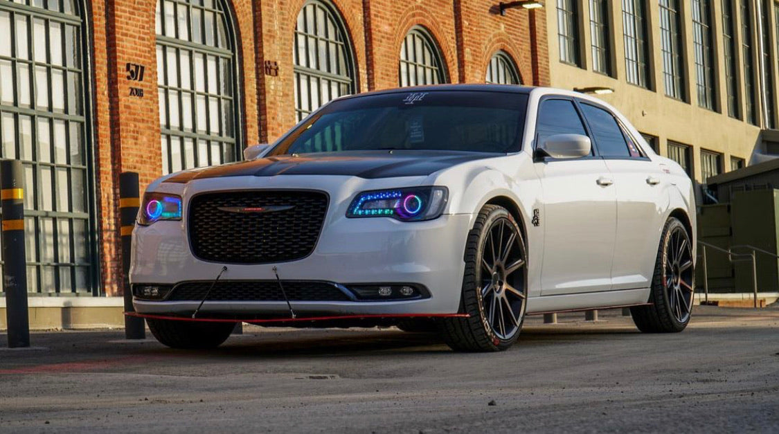 2011-2023 Chrysler 300 C SRT RGBW Color-Chasing LED DRL Boards LED headlight kit AutoLEDTech Oracle Lighting Trendz Flow Series RGBHaloKits OneUpLighting Morimoto