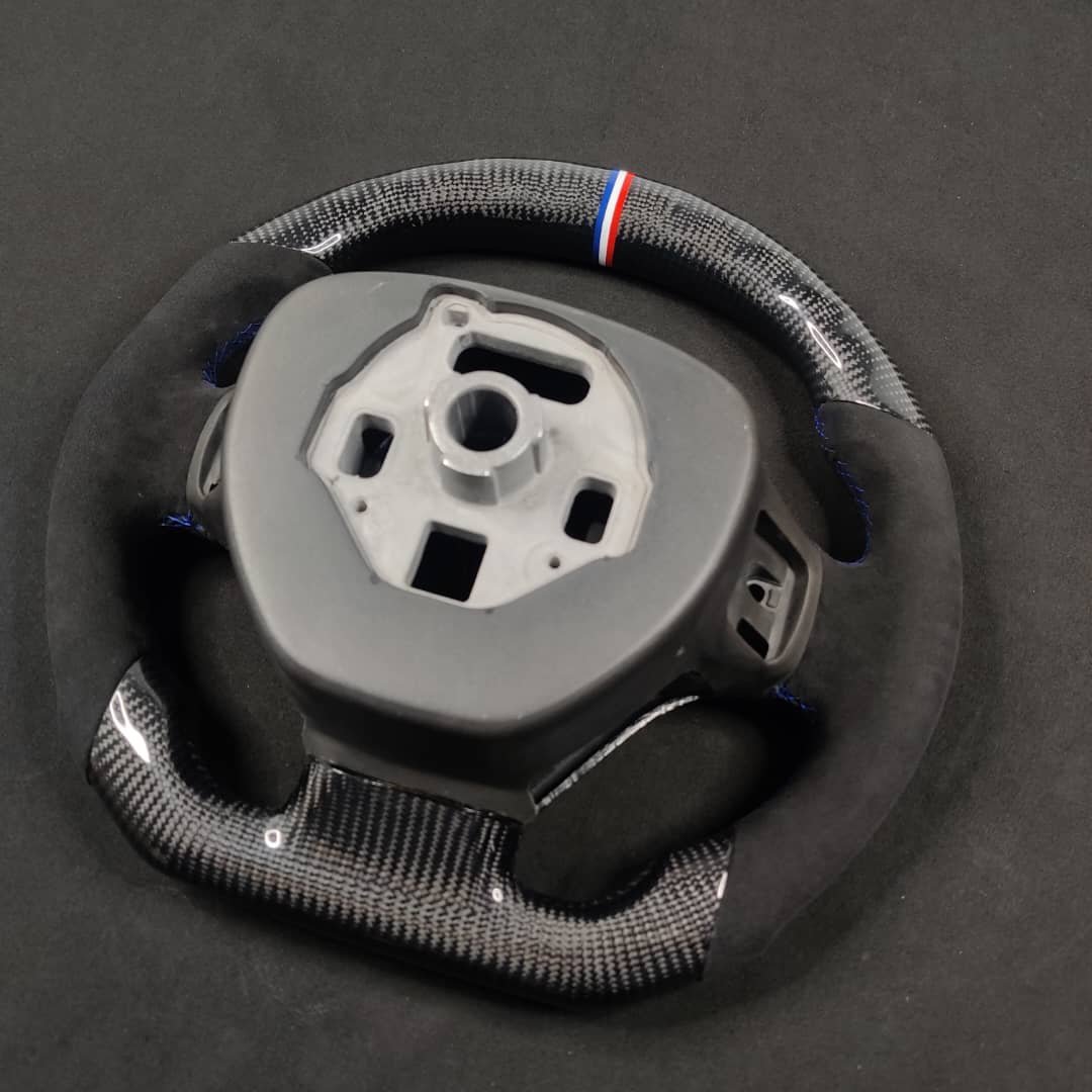 2012-2015 Trans Am Camaro Firebird Custom Carbon Fiber Steering Wheel - AutoLEDTech.com
