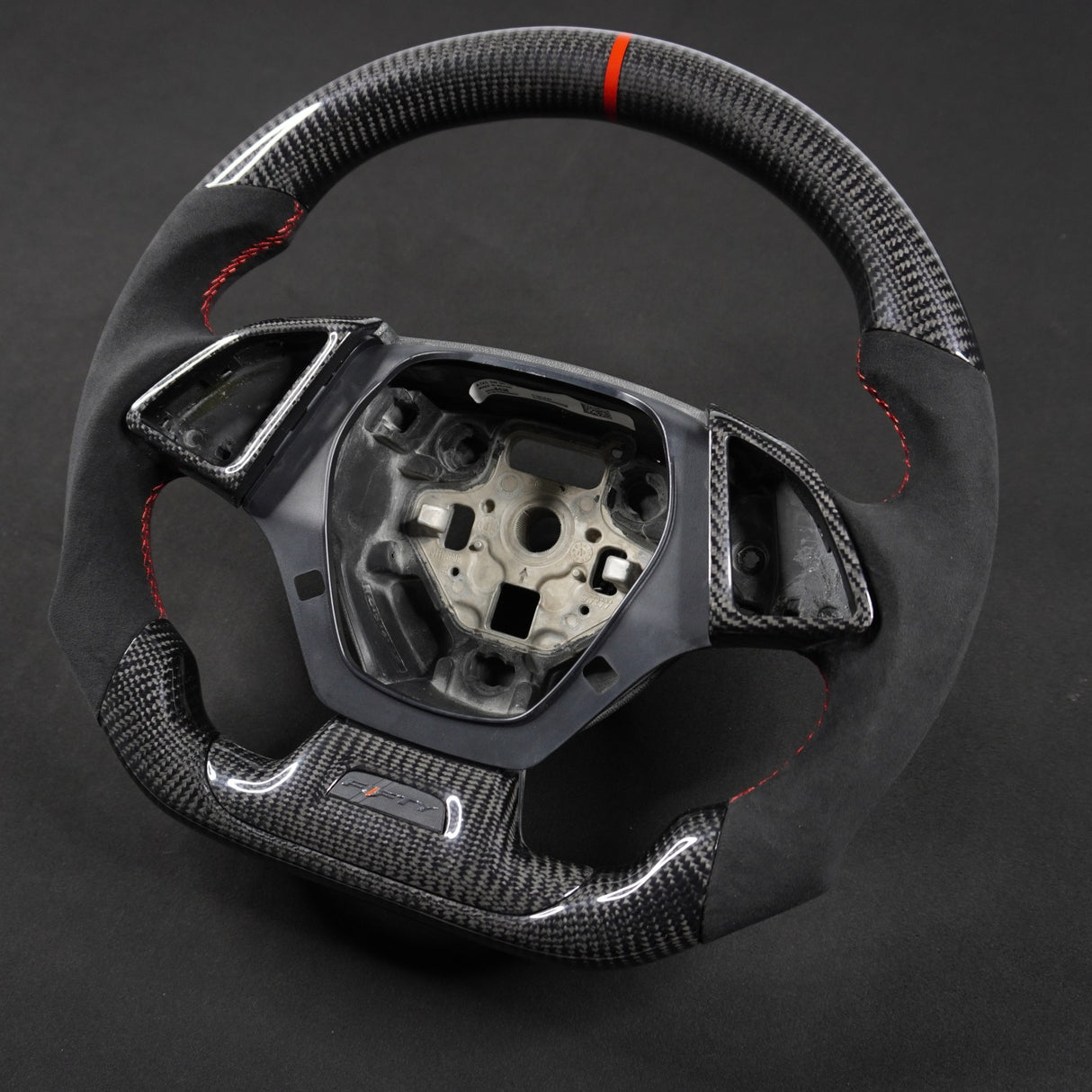 2016-2024 Chevrolet Camaro Custom Carbon Fiber Steering Wheel - AutoLEDTech.com