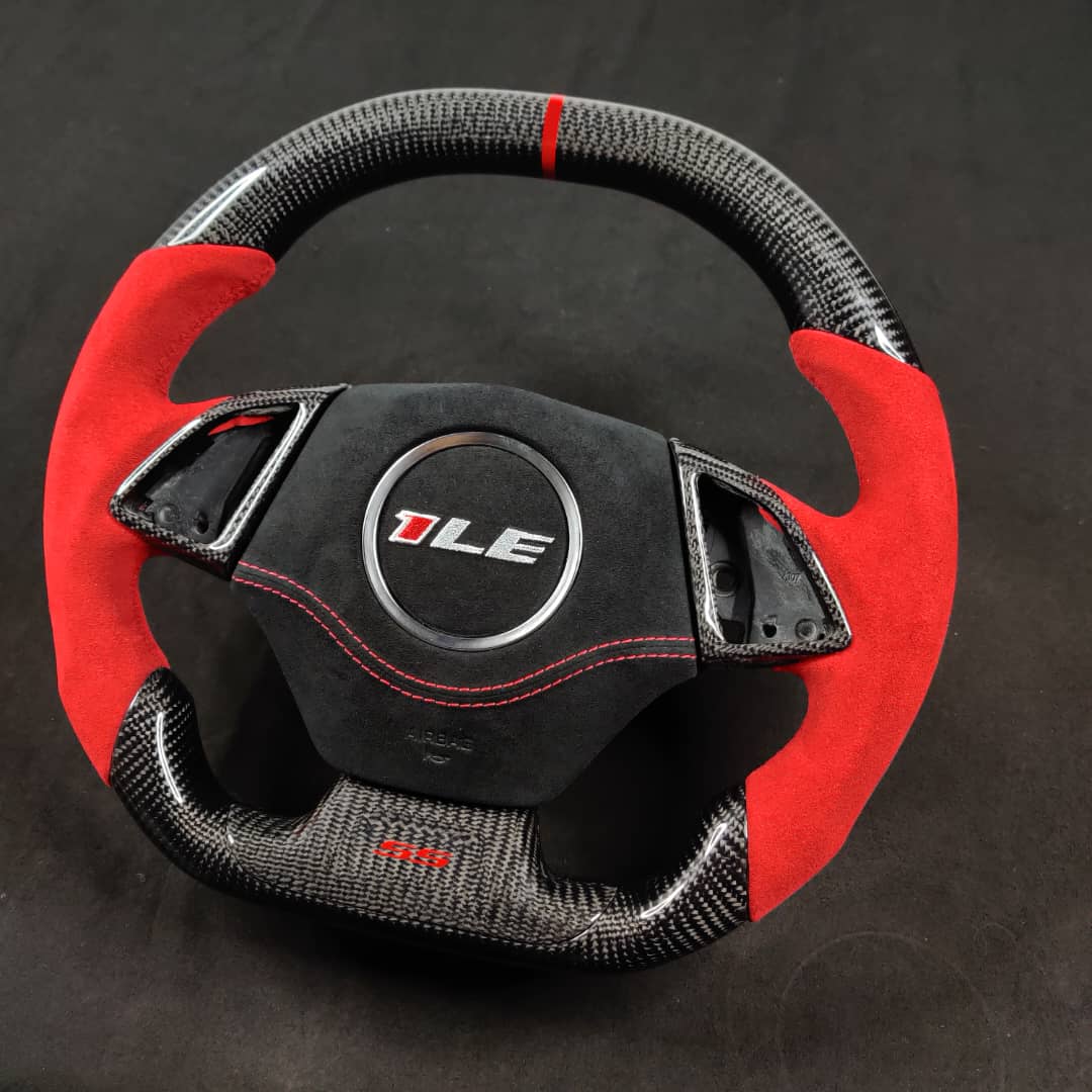 2016-2024 Chevrolet Camaro Custom Carbon Fiber Steering Wheel - AutoLEDTech.com
