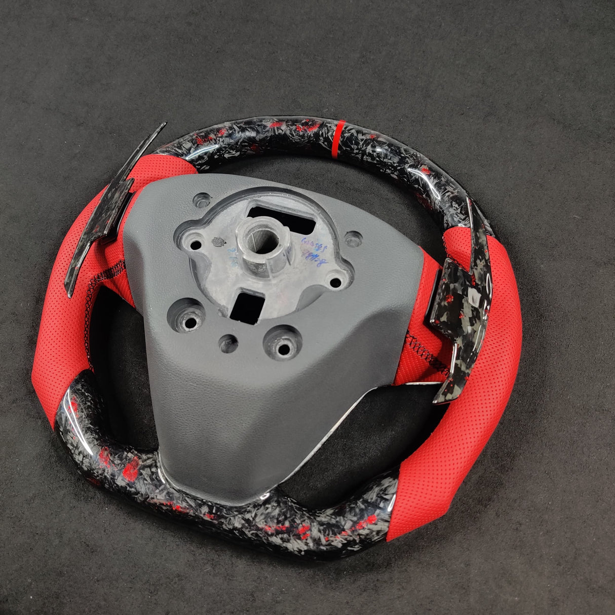 2012-2015 Chevrolet Camaro Custom Carbon Fiber Steering Wheel - AutoLEDTech.com