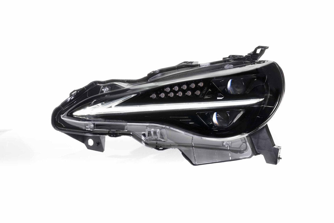 2012-2020 FRS GT86 BRZ RGBW Flow Series XB LED DRL Headlights - AutoLEDTech.com