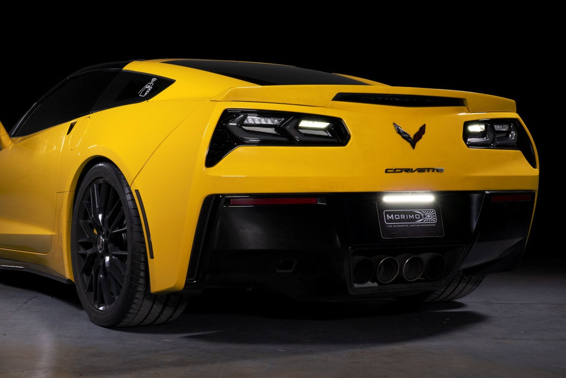 2014-2019 Chevy Corvette FACELIFT LED DRL Projector Headlights - C8 Design - AutoLEDTech.com
