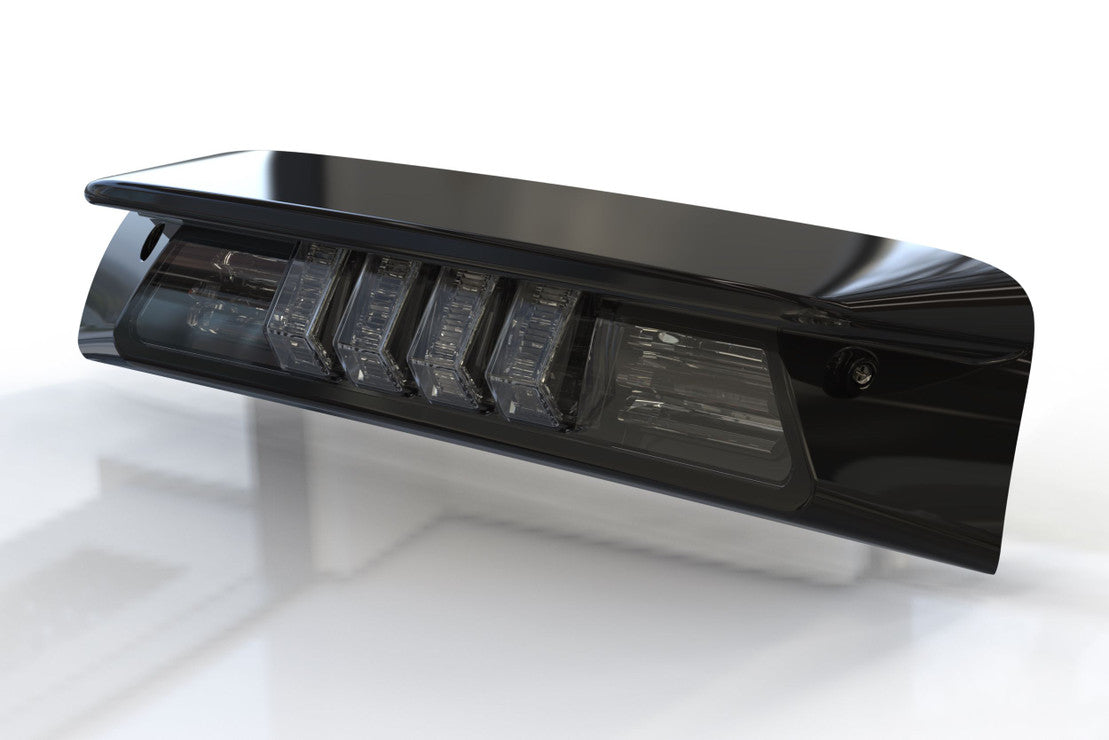 2014-2019 GMC Sierra 1500 2500 Red Smoked LED Tail Lights - Fits all models - AutoLEDTech.com
