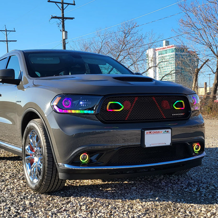 2014-2020 Dodge Durango RGBW Flow Series LED DRL Boards Kit - AutoLEDTech.com
