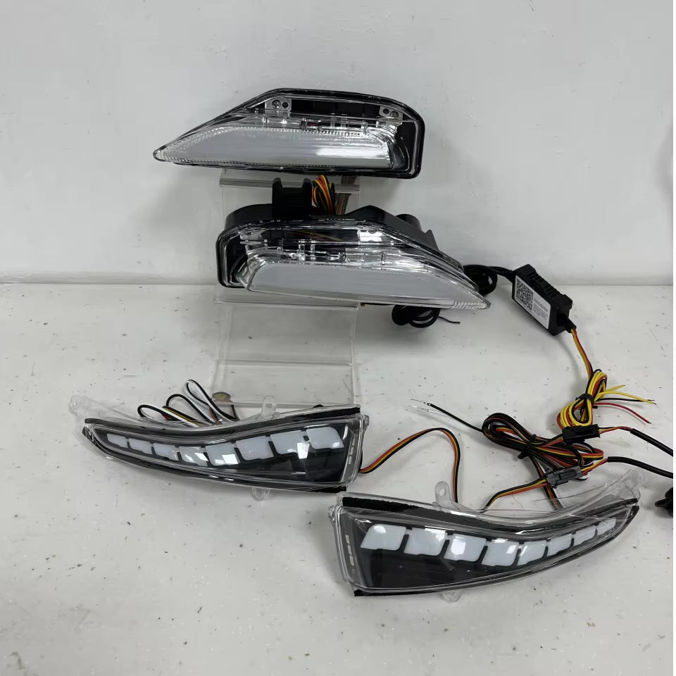2014-2024 Infiniti Q50 Flow Series RGB LED Bumper Lights - AutoLEDTech.com