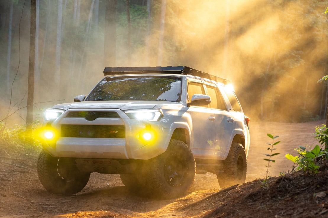 2014-2024 Toyota 4Runner XB EVO HYBRID LED DRL Headlights - AutoLEDTech.com
