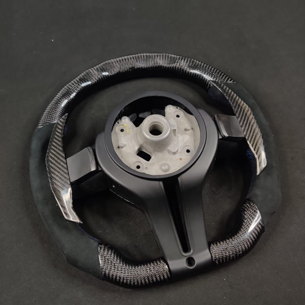 2015-2020 BMW M2 M3 M4 Custom Carbon Fiber Steering Wheel - AutoLEDTech.com