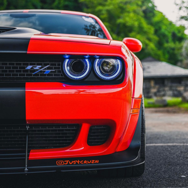 2015-2023 Dodge Challenger RGBW Flow Series LED Halo Kit - AutoLEDTech.com