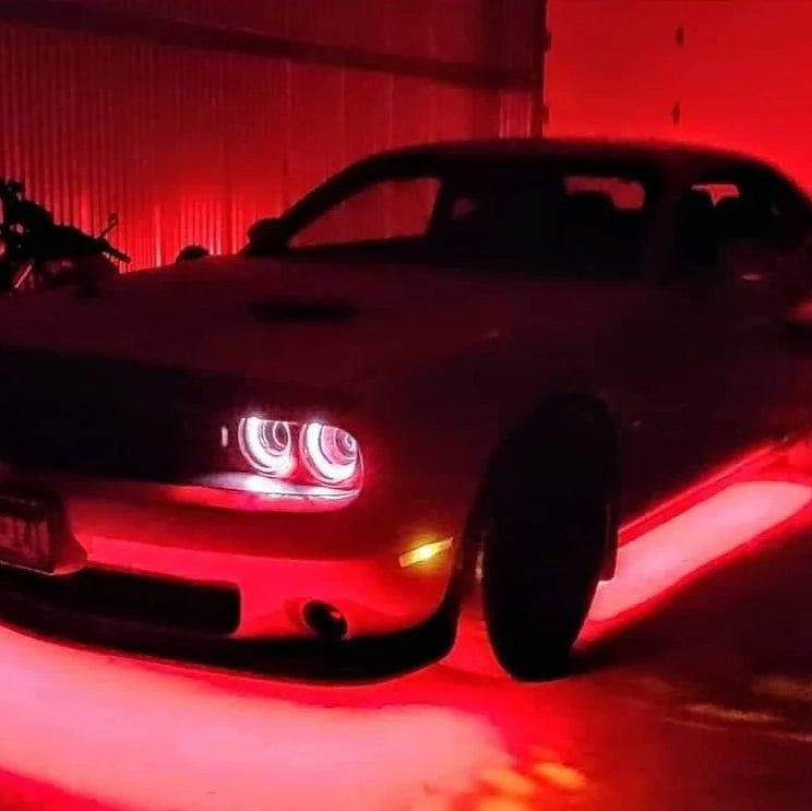 2014-2026 Dodge Durango ULTIMATE 6-Piece Flow Series LED Underbody Lights Kit - AutoLEDTech.com