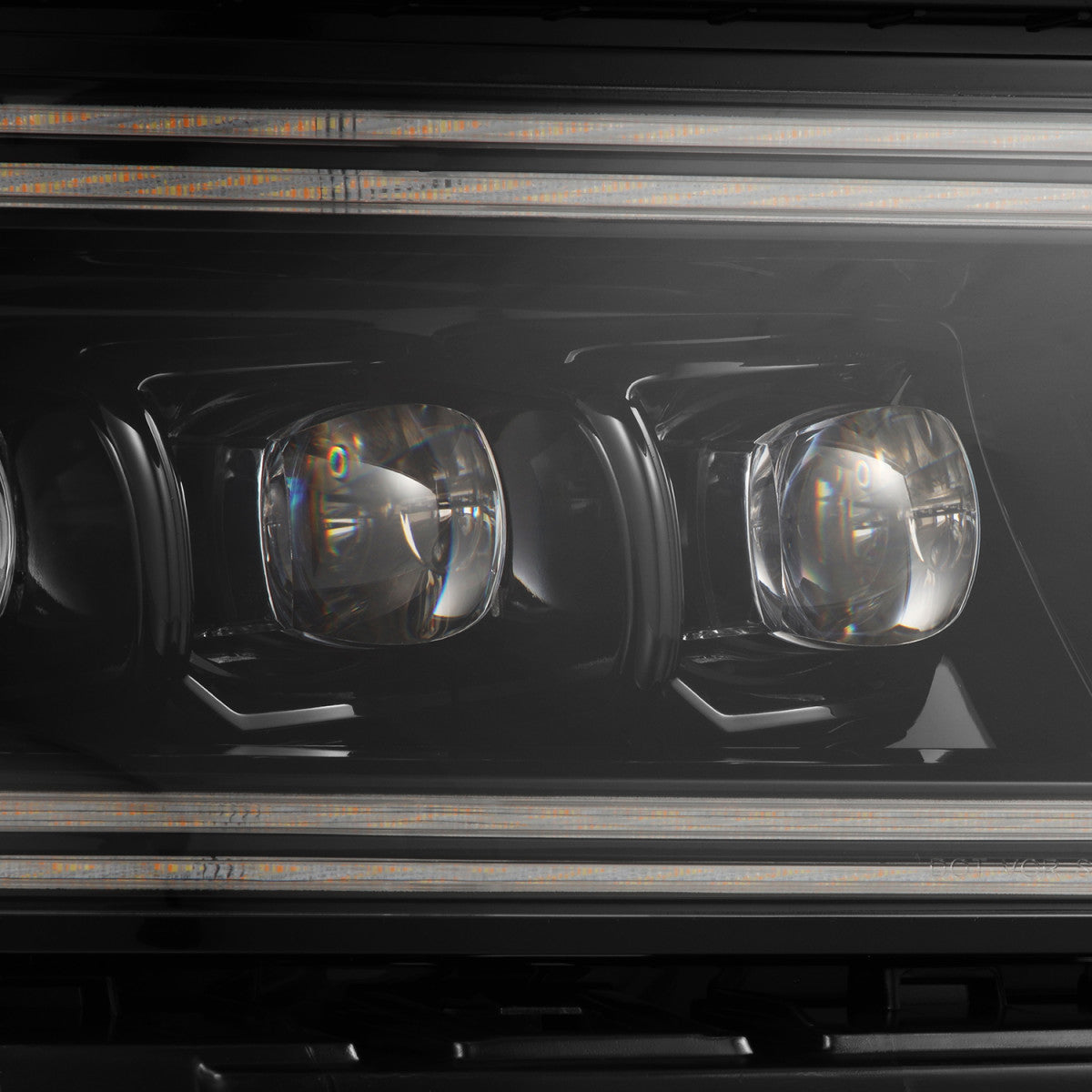 2015-2023 Dodge Charger Alpharex Nova LED Projector Headlights (Alpha Black) - AutoLEDTech.com