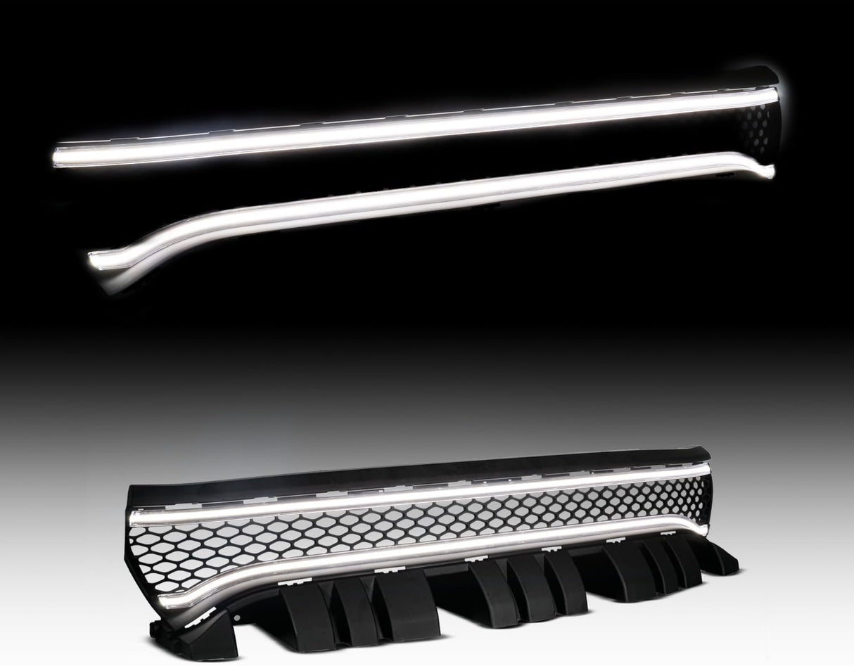 2015-2023 Dodge Charger ANIMATED STARTUP LED DRL Grill Light Assembly - AutoLEDTech.com
