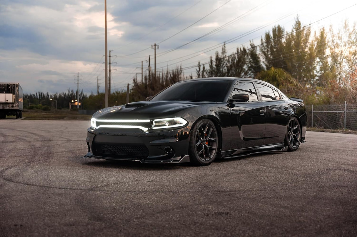2015-2023 Dodge Charger ANIMATED STARTUP LED DRL Grill Light Assembly - AutoLEDTech.com