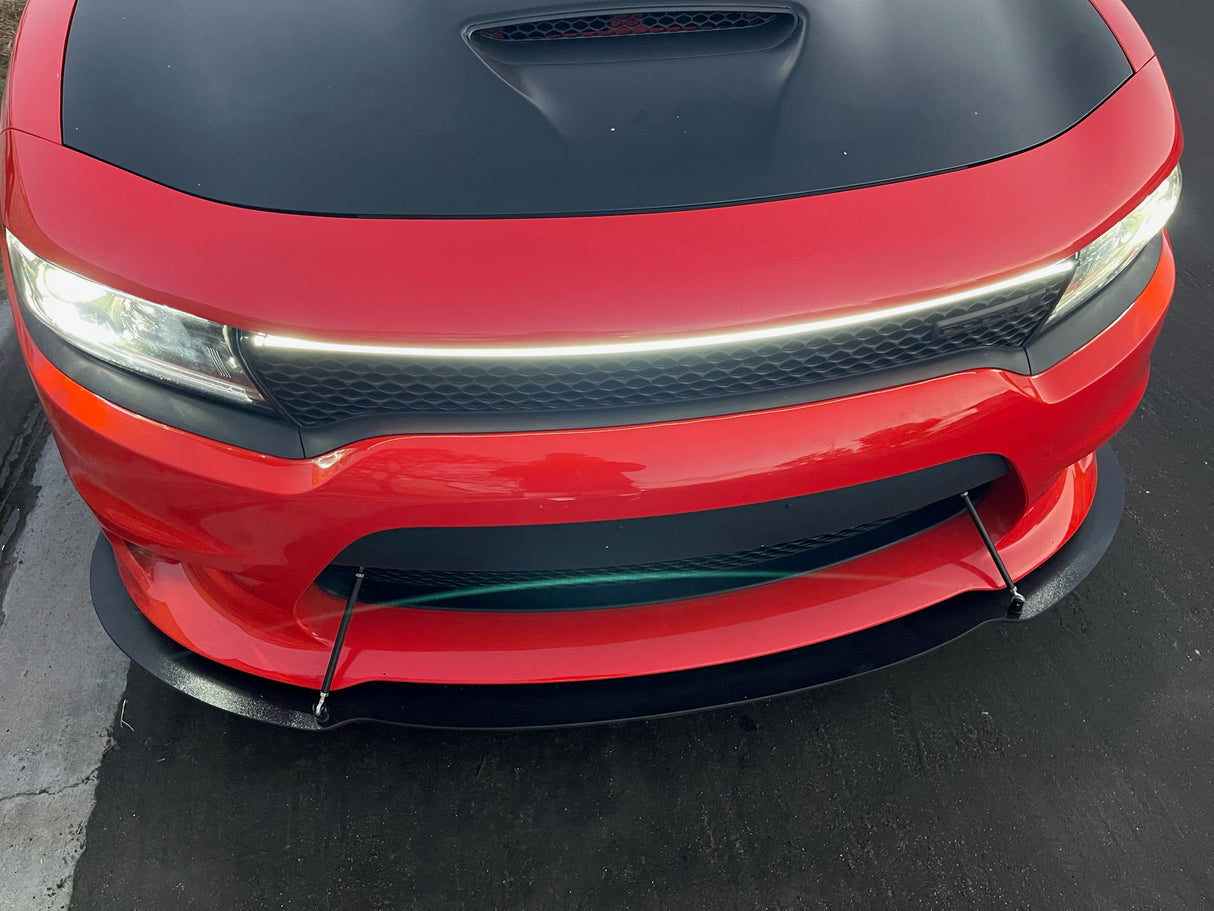 2015-2023 Dodge Charger LED DRL Grill Accent Lights Bar Kit - AutoLEDTech.com