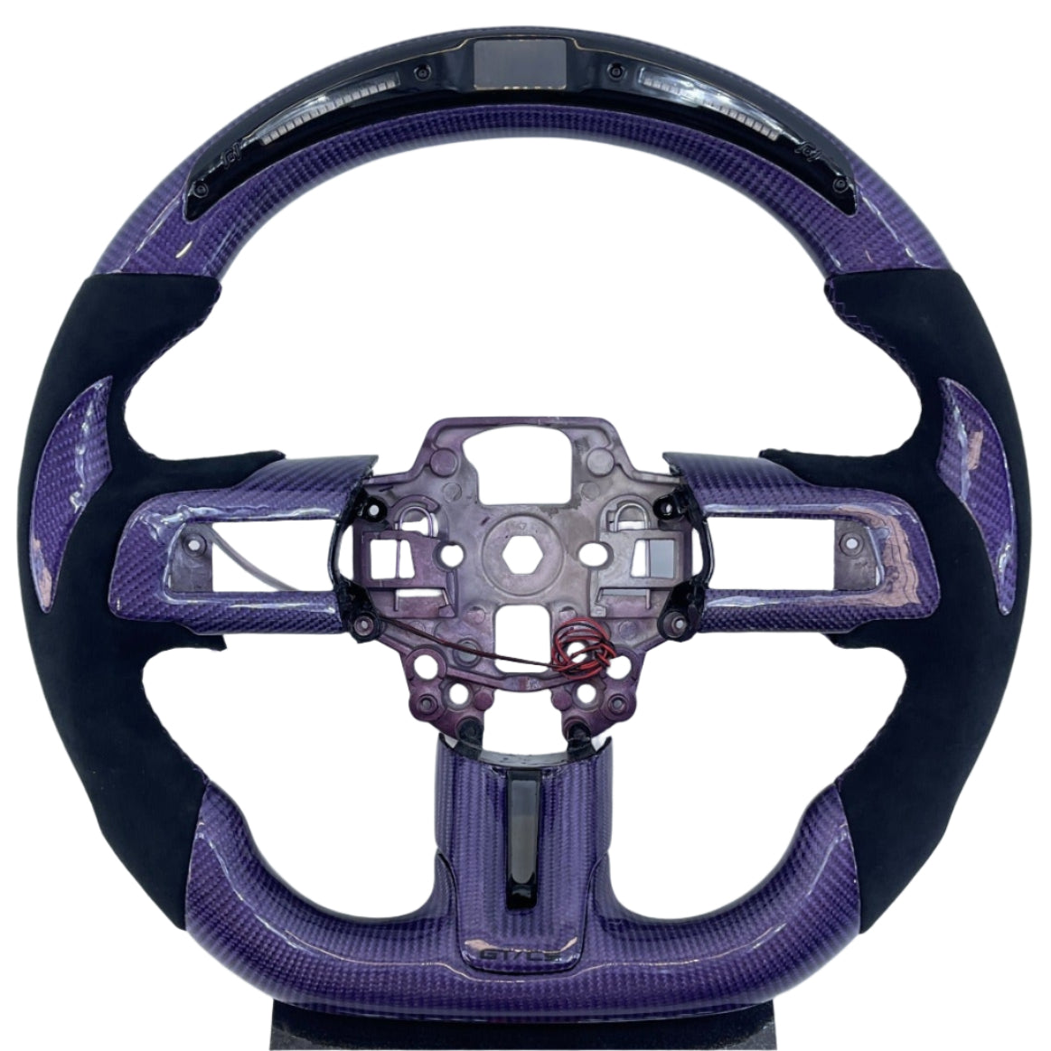 2015-2023 Ford Mustang Carbon Fiber Steering Wheel - AutoLEDTech.com