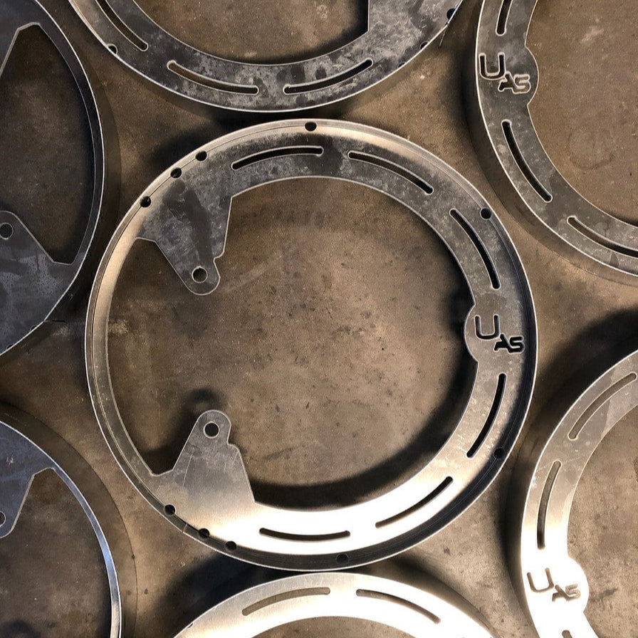 2015-2025+ Polaris Slingshot BREMBO Wheel Ring Light Brackets - BRACKETS ONLY - AutoLEDTech.com