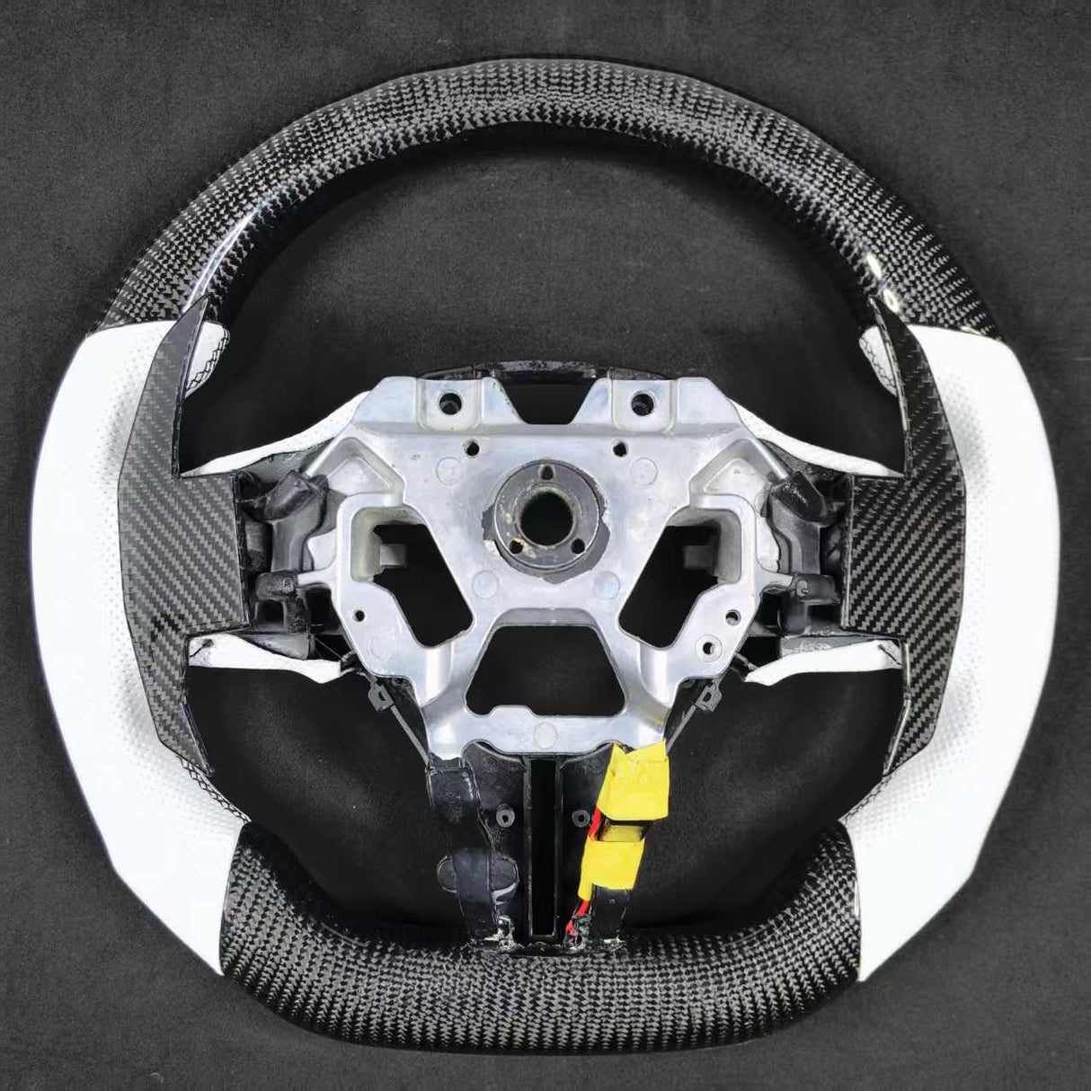 2013-2024 Infiniti Q50 Q60 Custom Carbon Fiber Steering Wheel - AutoLEDTech.com