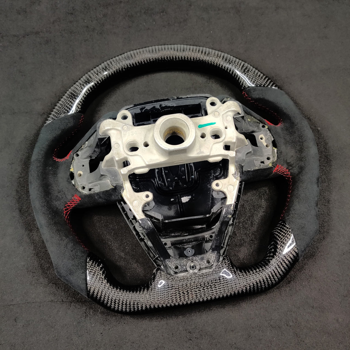 2016-2021 Honda Civic Custom Carbon Fiber Steering Wheel - AutoLEDTech.com