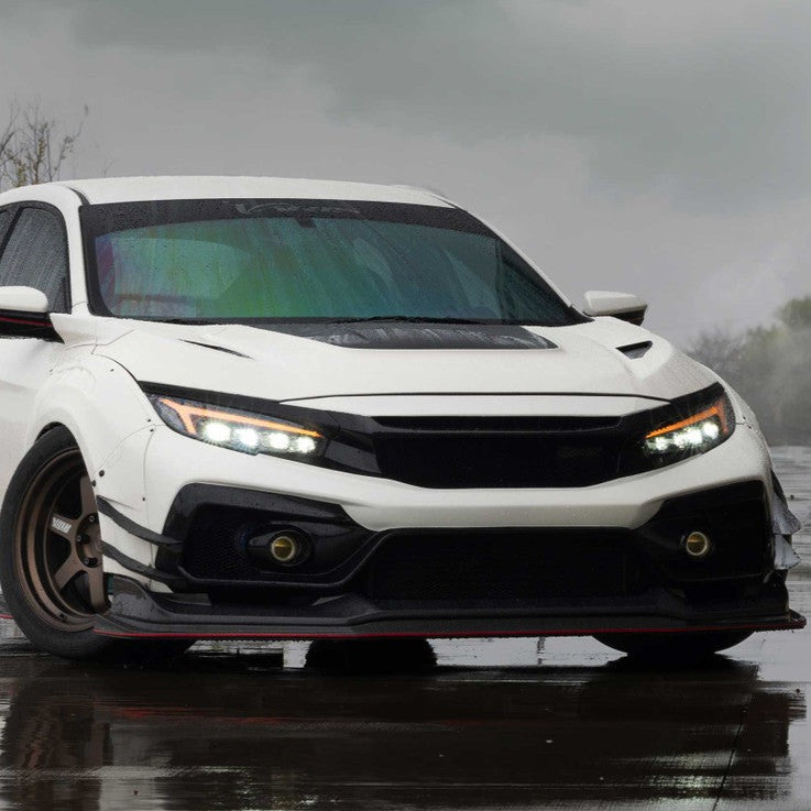 2016-2021 Honda Civic XB LED Projector DRL Headlights - AutoLEDTech.com