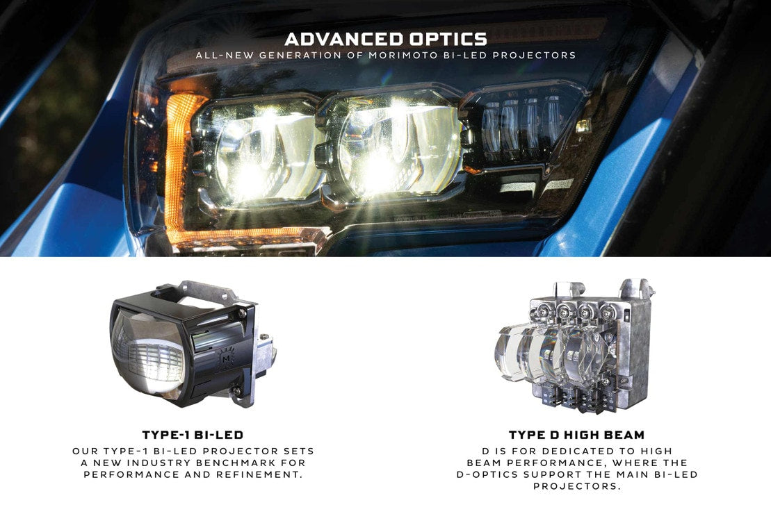 2016-2023 Toyota Tacoma XB EVO LED DRL Headlights - AutoLEDTech.com