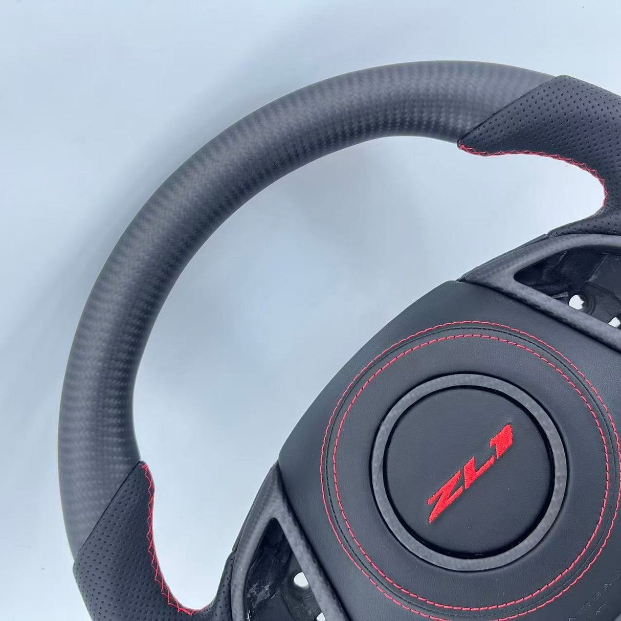 2016-2024 Chevrolet Camaro Custom Carbon Fiber Steering Wheel - AutoLEDTech.com
