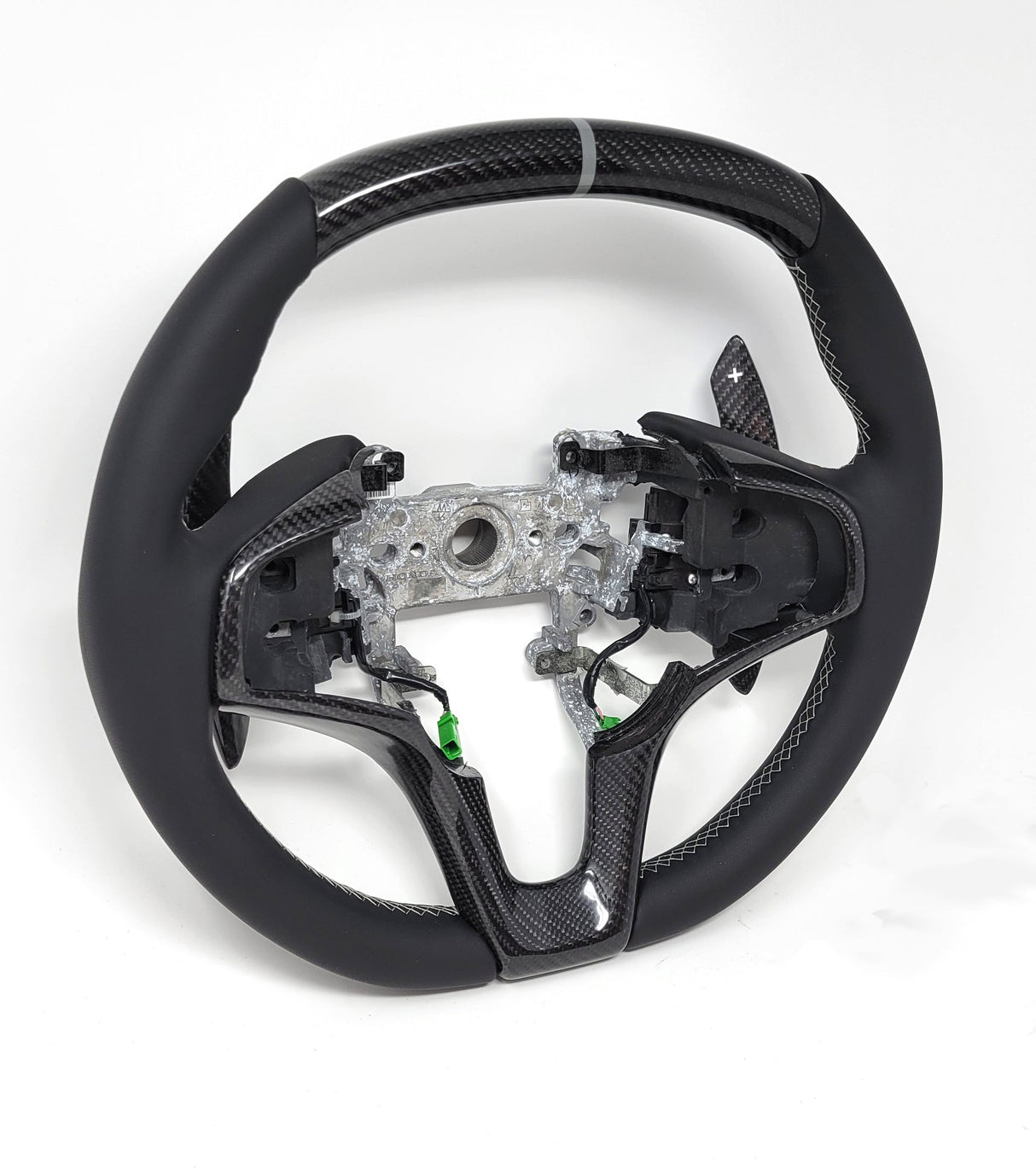 2017-2022 Acura NSX Custom Carbon Fiber Steering Wheel - AutoLEDTech.com