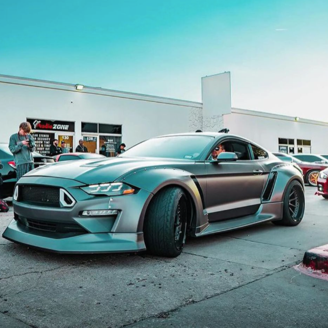 2018-2023 Ford Mustang S650-Style LED DRL Headlights - AutoLEDTech.com