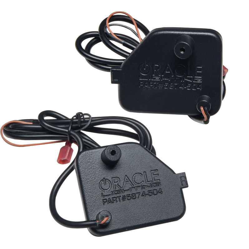 2018-2026+ Jeep Wrangler JL Red Smoked LED Flush Mount Tail Lights - AutoLEDTech.com