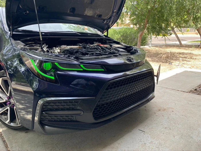 2019-2022 Toyota Corolla RGBW LED DRL Boards - AutoLEDTech.com