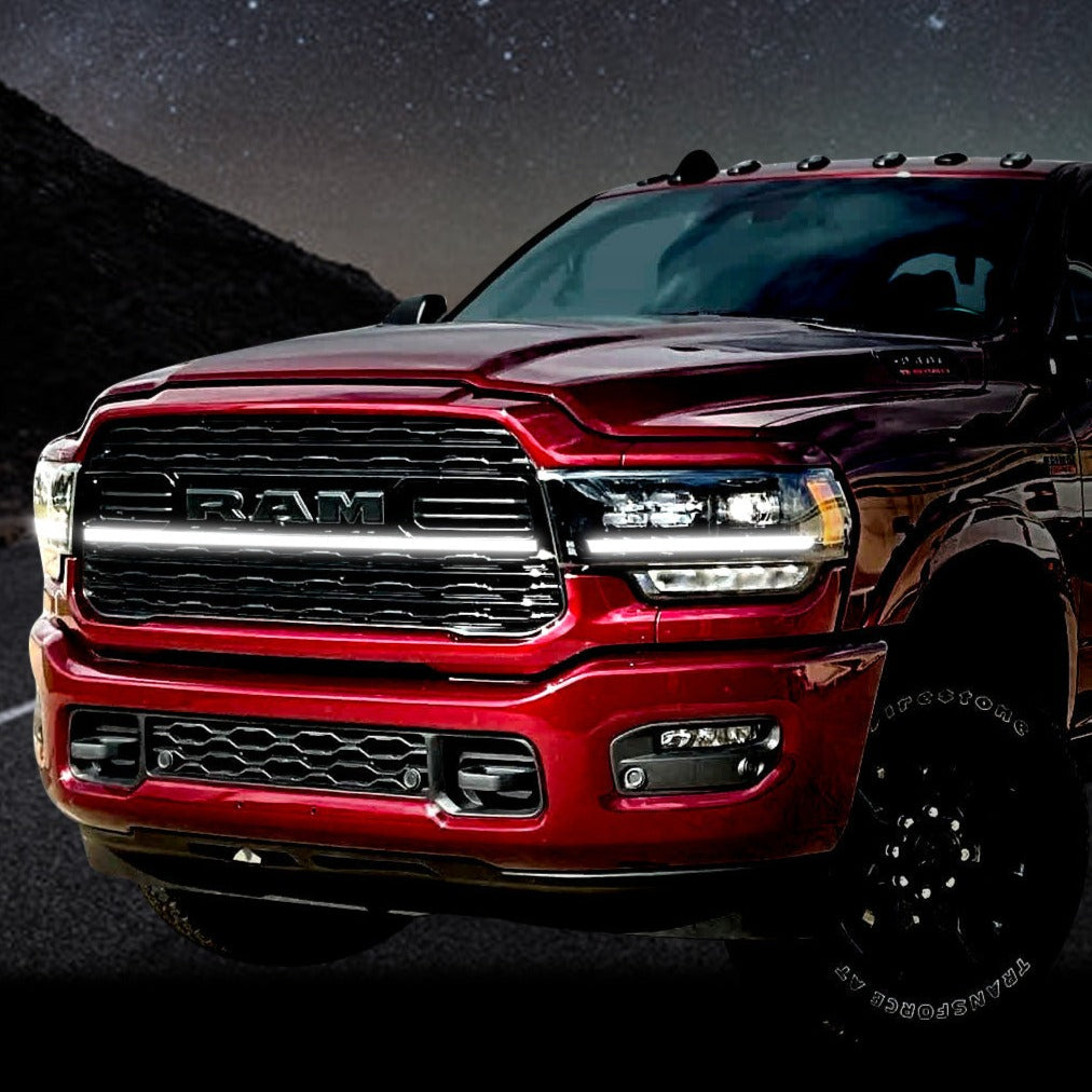 2019-2024 Ram HD 2500 3500 Limited LED Grill Accent Lights Kit - AutoLEDTech.com