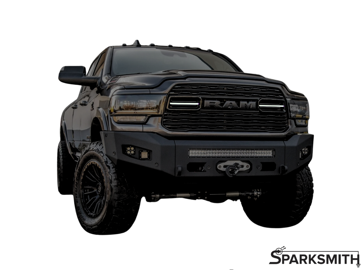 2019-2024 RAM HD ANIMATED SWITCHBACK LED Grill Accent Lights Kit - AutoLEDTech.com