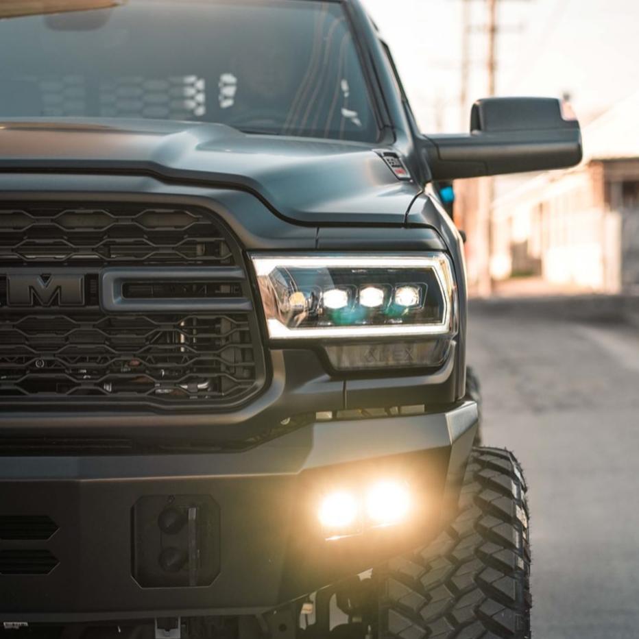 2019-2024 Ram HD NOVA-Series Quad LED Projector Headlights - AutoLEDTech.com