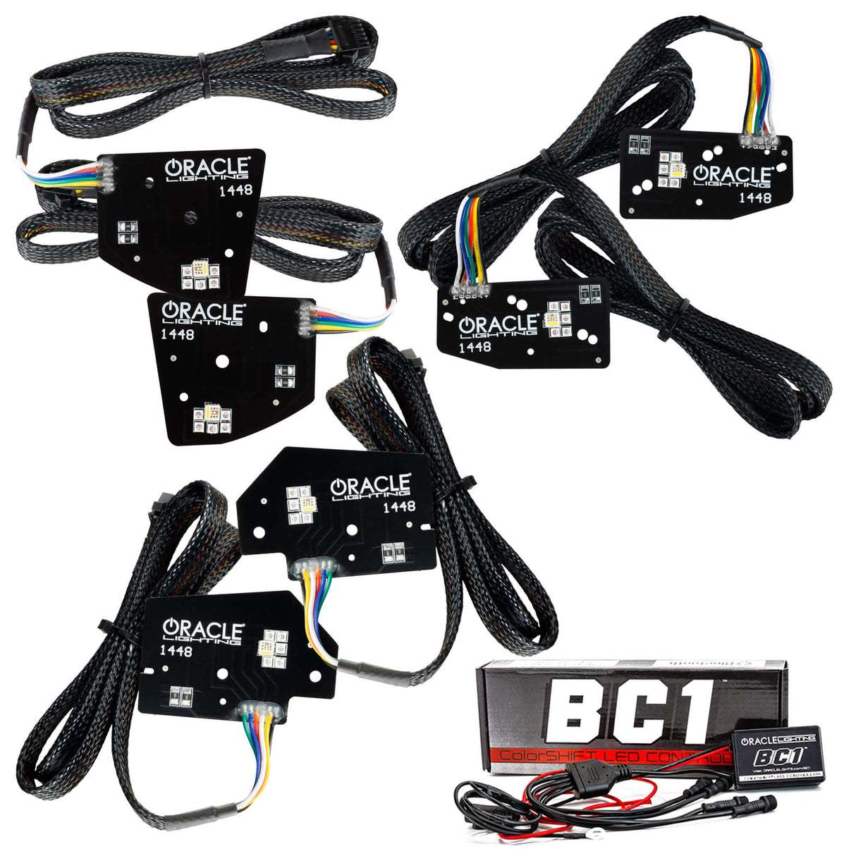 2019-2024+ Ram TRX 1500 RGBW LED DRL Boards - AutoLEDTech.com