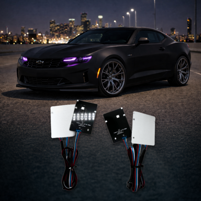 2019-2024 Chevrolet Camaro LS LT RGBW +A LED DRL Boards - AutoLEDTech.com