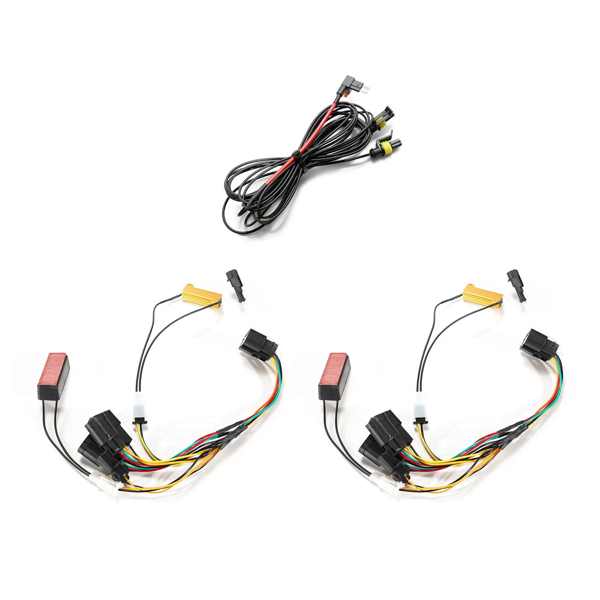 2020-2022 Ford F250 Super Duty Halogen to LED Headlights + Conversion Harness Kit - AutoLEDTech.com