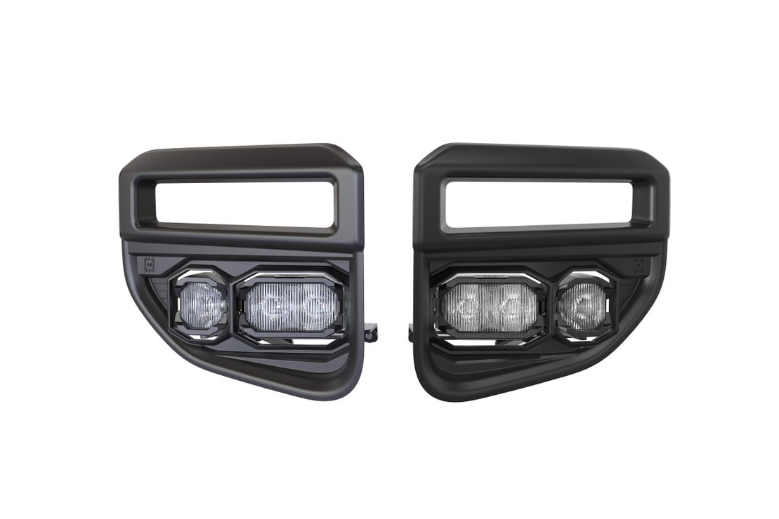 2020-2022 Ford Super Duty 4Banger LED Fog Light Pods - AutoLEDTech.com