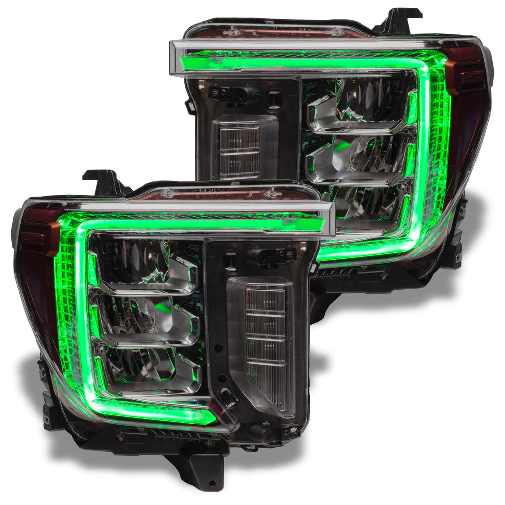 2020-2023 GMC Sierra HD 2500/3500 RGBW LED DRL Boards Kit - AutoLEDTech.com