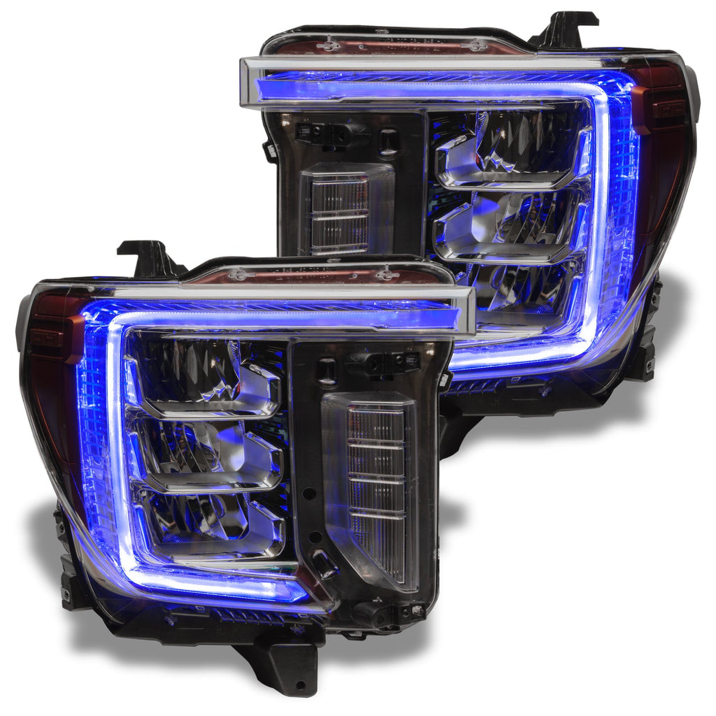 2020-2023 GMC Sierra HD 2500/3500 RGBW LED DRL Boards Kit - AutoLEDTech.com
