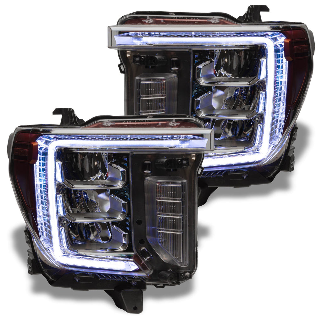2020-2023 GMC Sierra HD 2500/3500 RGBW LED DRL Boards Kit - AutoLEDTech.com