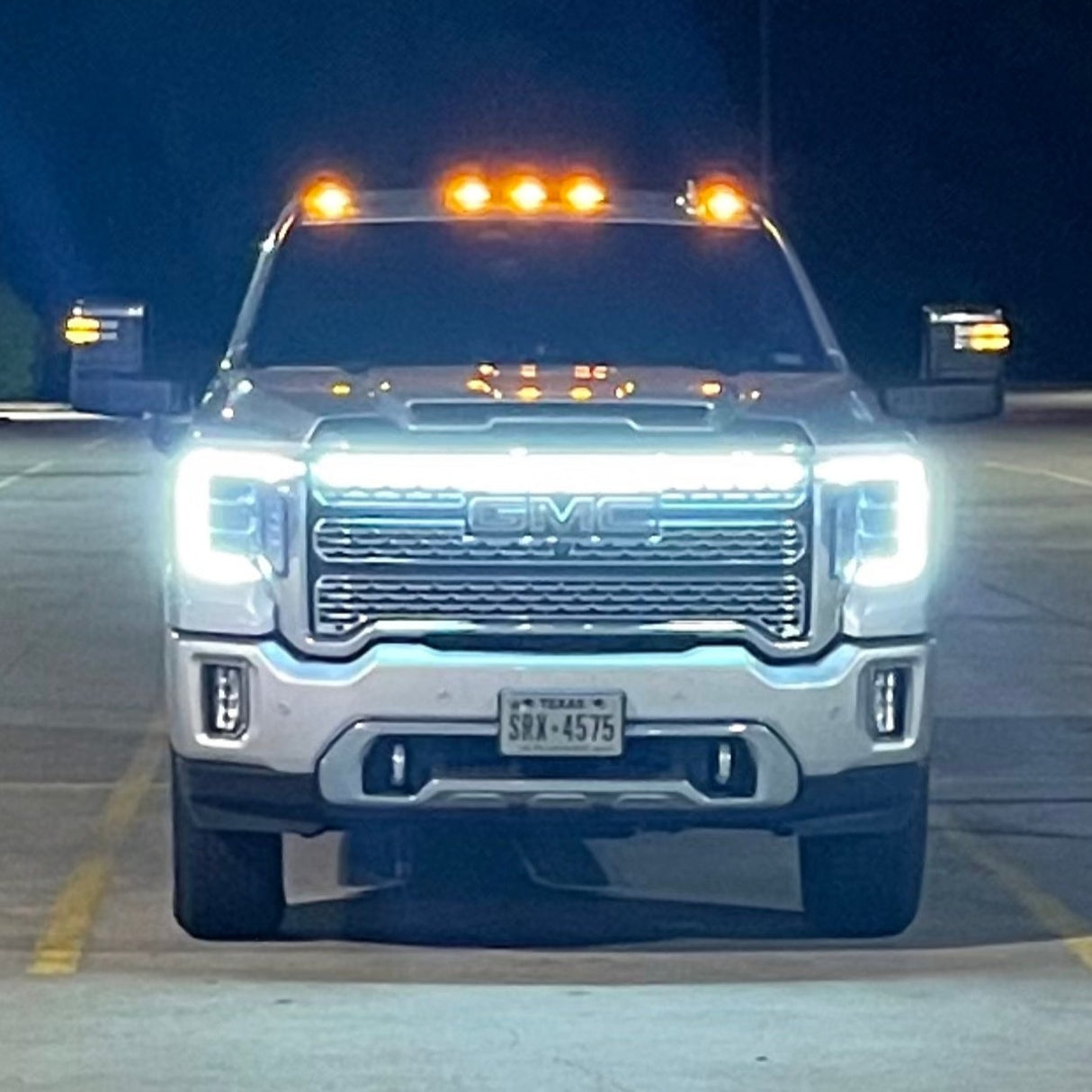 2020-2023 GMC Sierra HD 2500 LED Grill Accent Light Bar Kit - AutoLEDTech.com