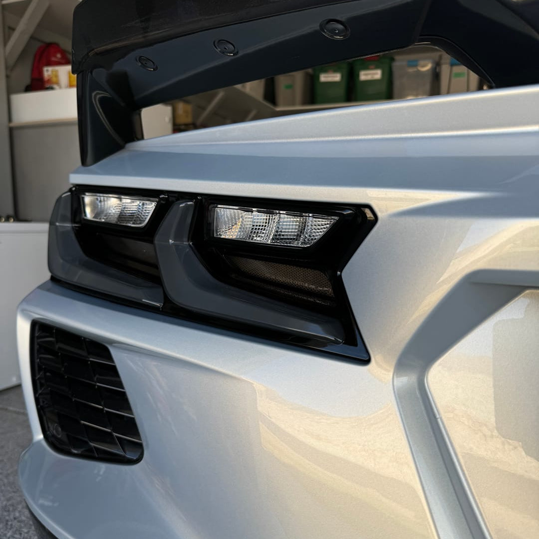 2020-2026+ C8 Corvette Smoked Euro Style LED Tail Lights - AutoLEDTech.com