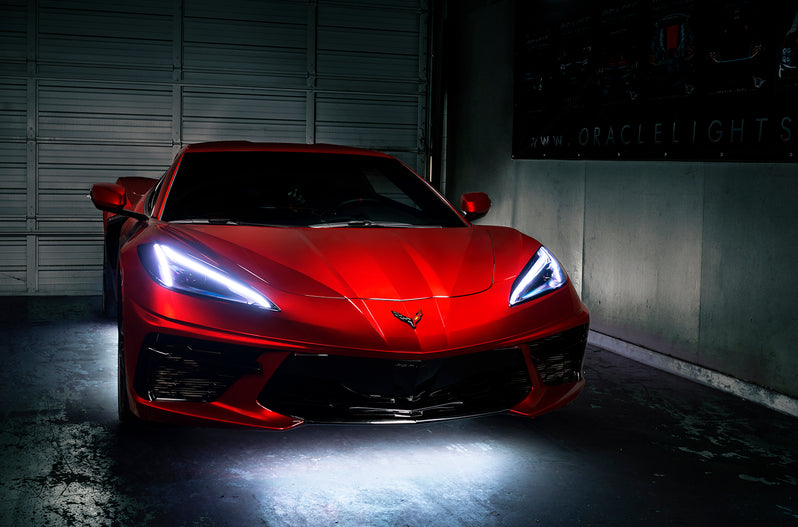 2020-2026+ Chevy C8 Corvette RGBW +A LED DRL Boards Kit - AutoLEDTech.com