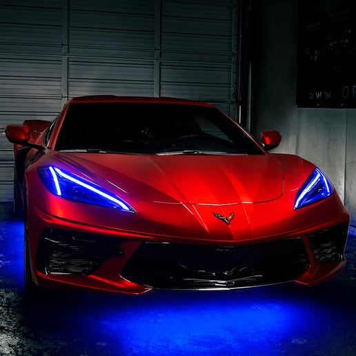 2020-2026+ Chevy C8 Corvette RGBW +A LED DRL Boards Kit - AutoLEDTech.com